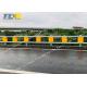EVA PU Roller Roadside Safety Barriers Anti Rusting For Passage Intersection