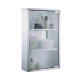 Empty Medical First Aid Wall Mounted Cabinet With Lock And Keys 2 Shelves