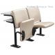 Cold Rolled Steel Frame Geniune Leather with Foam School Desk And Chair With Writing Desk