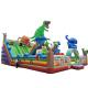 Custom Themed Kids Inflatable Bouncer Waterproof Multi Obstacles