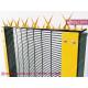 358 Anti-climb Security Fence with Powder coated Green Color, China Wire Mesh Fence Factory