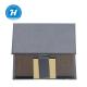 Gray Luxury Jewellery Gift Boxes CMYK Pantone Printing Customized Logo