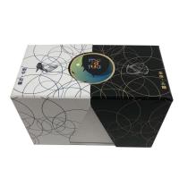 OEM Art Paper 250gsm Chocolate Folding Box Two PCS Debossing Finish