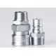 Chinese Type Pneumatic Quick Disconnect Couplings QKD-158 Chrome Plated