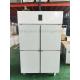 220V 50Hz Stainless Steel Upright Fridge 1000L Dual Temperature Refrigerator