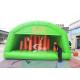 Outdoor big adults inflatable obstacle tunnel tent with for inflatable hit n run adventure