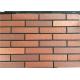 Mixed Color Decorative / Vintage Brick Veneer For Outdoor Wall Building 240x60mm