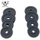 Adjustable Dumbbell Weight Plates , Black Paint Cast Iron Weight Plates