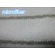 Gray White Weaving Coral Fleece Microfiber Fabric 580gsm Mop Pad Fabric