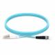 LC UPC to ST UPC Duplex 2.0mm 10G OM4 Fiber Optic Patch Cable for 10G,40G,100G