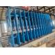 16Mpa Vulcanizing Press Rubber Conveyor Belt Production Line Blue Green