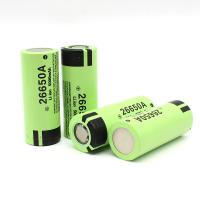 Rechargeable ODM Lithium Ion 26650 Battery Cell High Speed DC Output