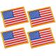 Unisex US American Flag Velcro Patch / Military Punisher Tactical Patch