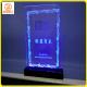 Customized LED light acrylic display stand acrylic advertising stand boad display