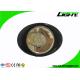 10000lux High Lightness LED Mining Cap Lamp 6 - 8 Hours Working Time With Colorful PC Shell