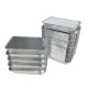 Environmental Friendly Disposable Rectangle Take Away Aluminum Foil Container with Lid
