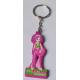 Cartoon Character 2D / 3D Keychains Custom For Decoration ,Any Pantone Color