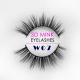 100% Handmade Natural Mink Lashes , Soft Feeling Mink Individual Eyelashes