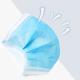 4 Ply Disposable Medical Face Mask Blue Color With Spandex Elastic Earloop