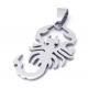 Fashion 316L Stainless Steel Tagor Stainless Steel Jewelry Pendant for Necklace PXP0688