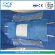 Breathable Disposable Laparoscopy Drape with Fluid Collection Pouch