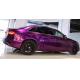 Vehicle Imperial Glossy Purple Car Wrap Air Release Salt Spray Resistant