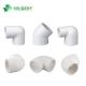 Round Head Code Sch40 PVC Pipe Elbow for Glue Connection in Plastic Pipe Fitting