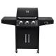 Steel Powder Coated Barbeque Grill Gas Stove Grilled bbq 3 1 burners gas grills for Picnic