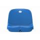 Injection Molded Spectator Plastic Bucket Chair 420mm Width Football Stadium Seat