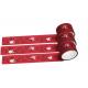 Red Chinese Character 30mm Adhesive Glitter Tape