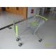 150L Grocery Shopping Trolley With 5 Inch  Casters / Retail Shopping Carts