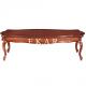 Traditional Square Luxury Wooden Vintage Coffee Table For Living Room LS-A313J-1