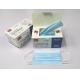 Flat Disposable 3 Layer Mask Disposable Protective Face Mask Blue Home Use YY0969-2013 Standard