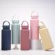 Portable 1L Stainless Steel Double Wall Insulated Vacuum Flask Matte Rubber
