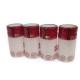 Red White Liquor Bottle Capsules Wine Bottle Shrink Wrap Sleeves 30mm Dia