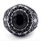 Tagor Jewelry Super Fashion 316L Stainless Steel Casting Rings Collection PXR009