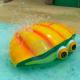 Aqua Park Kids Splash Zone Elements Fiberglass Ground Spray Shell - Yellow