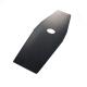 60mm Rotary Copperhead Toothed Mulching Mower Blades 2 Tooth