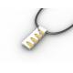 Tagor Jewelry Top Quality Trendy Classic 316L Stainless Steel Necklace Pendant ADP138