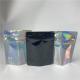 Aluminum Foil Candy Plastic Pouches Packaging See Through Stand Up Bag