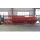 Red Color 5 Inch Inlet Well Drilling Mud Gas Separator