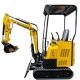 CE Certified 1.5 Ton Mini Excavator