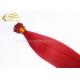 Hot Selling Straight Hair Extensions - 18 Red Pre Bonded I Tip Hair Extensions 0.75 Gram Each Strand For Sale