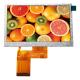 4.3inch Horizontal TFT LCD Panel With Resistive Capacitive Touch Screen