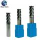 3/8 6mm Steel Spiral Carbide Engraving Bit Mill With TiN Coating For Metal HRC45