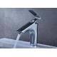 ROVATE Waterfall Save Water Spout Basin Mixer Faucet Chrome Polished