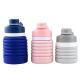 High Quality Silicone Bpa Free Collapsible Water Bottle Foldable Sport Drinking Bottle
