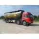 30 to 80CBM Cement Bulker Truck , Cement Tanker Trailer Clean Rust