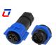 15A IP67 Waterproof Connector 3 Pin Female Panel Mount Connector