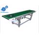 Automatic Flat Belt Conveyor System 2500 * 600 * 900 mm 0.45kW Motor Power